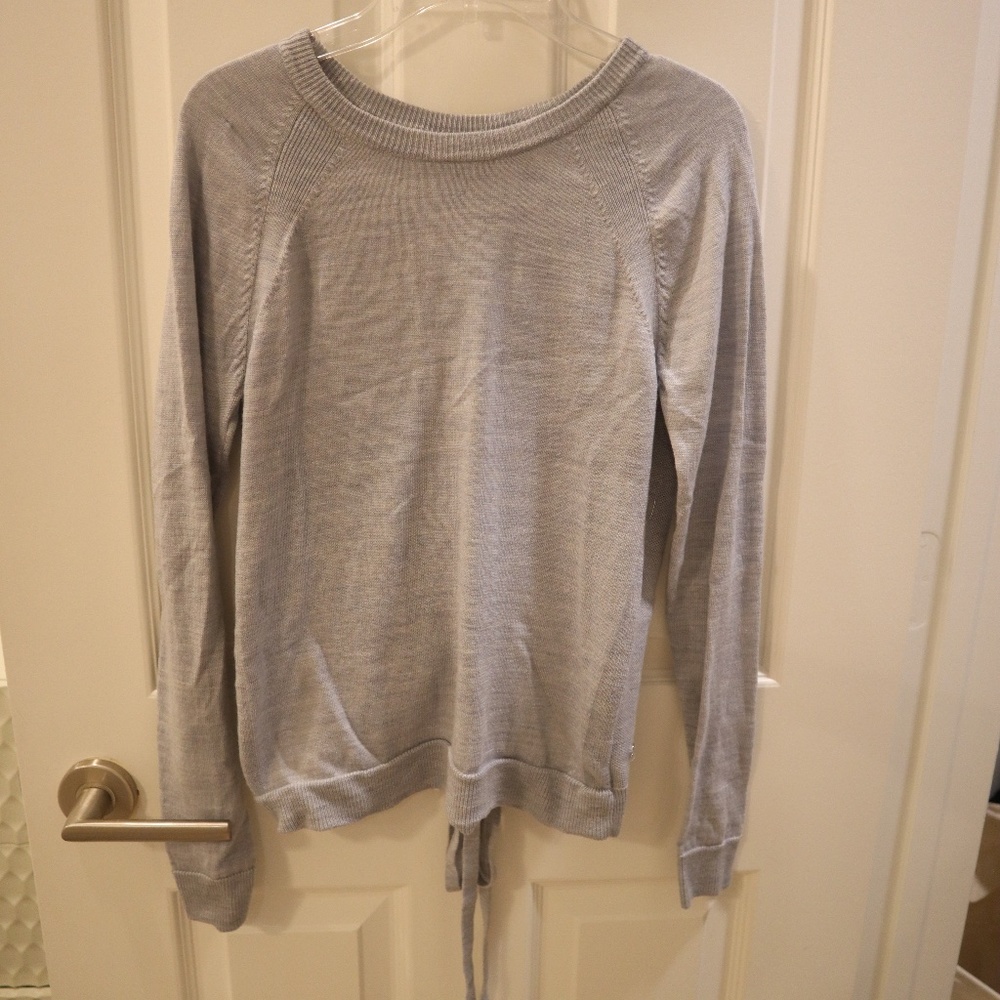 Lululemon Tie Sweater